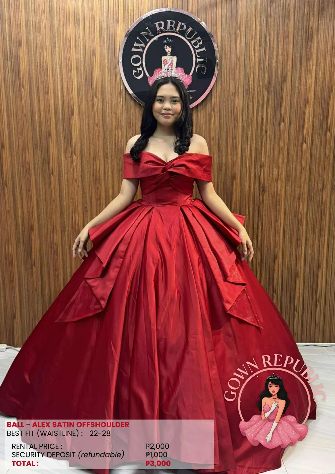 Ball Gowns: Red 232